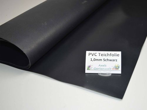 PVC Teichfolie schwarz 1,0 mm